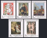 Cehoslovacia 1986 - Picturi, arta, serie neuzata