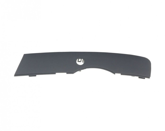Bandou grila bara stanga fata Audi Q3 (8u), 06.2011-02.2015, cu gauri senzor de parcare, 8U0807379C