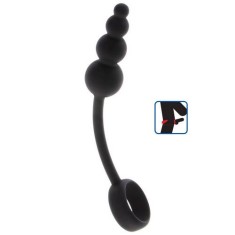 Dopuri anale - ToyJoy Putere Barbateasca Dop Anal cu Inel pentru Penis Ejaculari Explozive si Senzatii Intensificate