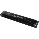 Cumpara ieftin Muzicuta de buzunar pentru copii,24 note muzicale,cutie de depozitare - Negru