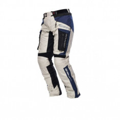 Pantaloni Moto Touring Adrenaline Cameleon 2.0, Alb/Negru/Albastru, Marime L