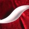 PLATOU PORTELAN DECORAT CU FLUTURI 40 CM
