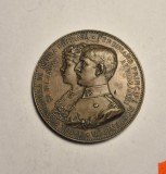 Medalie Logodna Principelui Ferdinand cu Principesa Maria 1892 Piesa de Colectie