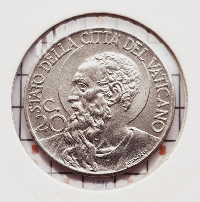 1461 Vatican 20 centesimi 1941 Pivs XII km 24