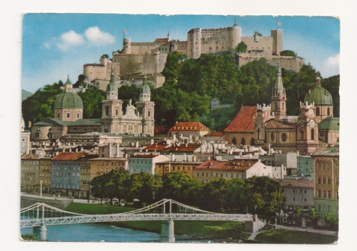 AT5 -Carte Postala-AUSTRIA- Salzburg , circulata