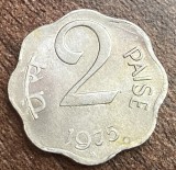 C50 - Moneda foarte veche - India - 2 paise - 1975