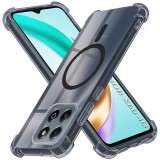 Husa Honor X6b Asteroid GSM Shockproof Clear Silicone MagSafe, fumuriu