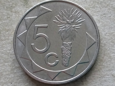 NAMIBIA-5 CENTS 2002 foto