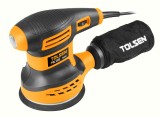Slefuitor orbital Tolsen FX Force Xpress, 280W, 125mm, 6000-13000 RPM, control viteza + 3 hartii abrazive si cutie praf