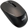 Mouse optic wireless Genius NX-7015 (31030019401), USB, maro, Optica, 1000-2000, A4tech