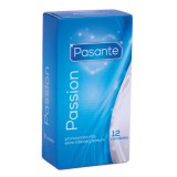 Prezervative - Pasante Pasiune Prezervative cu Striatii pentru Placere Extra Intensa - 12 bucati, Pasante Healthcare Ltd