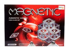 Set de constructie MalPlay Magnetic Crystal 84 piese foto