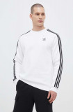 Cumpara ieftin Adidas Originals bluză bărbați, culoarea alb, cu imprimeu IA4862-WHITE