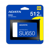 Cumpara ieftin SSD ADATA SU650, 512GB, 2.5 Inch, SATA-III, ASU650SS-512GT-R NewTechnology Media