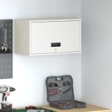 vidaXL Dulap de perete pentru garaj Alb 60 x 33 x 35 cm 883281