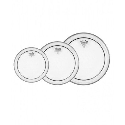 Set fete rototom Remo Pinstripe Clear Drum Head foto