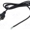 Cablu 3x1,5mm2 CEE 7/7 unghi, 3m, PVC - POS