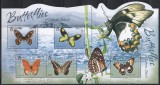 Insulele Solomon 2012 - Fluturi din Insulele Solomon, Bloc, Cota 22 Euro, MNH, Nestampilat