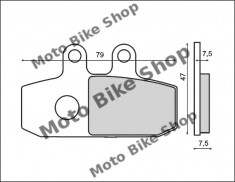 MBS Placute frana Aprilia Atlantic 500 01-04 MCB557 MCB749, Cod Produs: 225100680RM foto