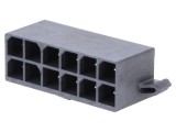 Conector Mega-Fit 12 pini tată, 600V, pentru cablu-placă, MOLEX