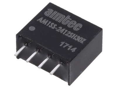 Convertor DC/DC 1W 12V 83mA foto