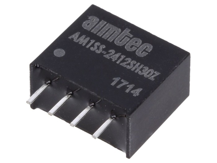 Convertor DC/DC 1W 12V 83mA