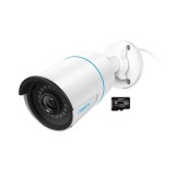Cumpara ieftin Pachet camera de supraveghere cu Card MicroSD 64 GB, Reolink RLC 510A, rezolutie de 5MP