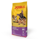 Josidog Junior Sensitive, XS-XL, Pasăre, hrană uscată c&acirc;ini junior, sistem digestiv, 15kg