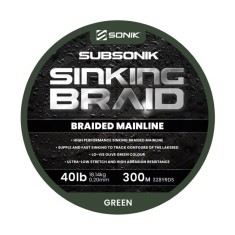 Sonik Braided Shock Leader 50lb/50m