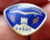 I.956 INSIGNA SERBIA JUGOSLAVIA YUGOSLAVIA STICKPIN VRSAG h12mm, Europa