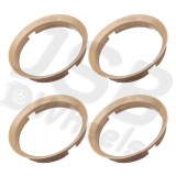 Set inele de centrare ghidaj jante noi 76.9-74.1 mm BMW E39, X5 E70