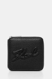 Karl Lagerfeld portofel femei, culoarea negru, A1W32054