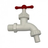 Robinet Dublu Serviuciu din Plastic 1/2&quot; Roval