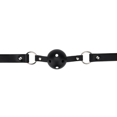 Bound to Play Breathable Ball Gag Black foto