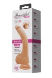 Cumpara ieftin Vibrator XXL Realistic cu scrot si ventuza, Beautiful Jack, [ 27cm x 5 cm ]#