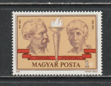 Ungaria 1978 - 100 de Ani de la Nasterea lui S. Czaban si G. Berzeviczy 1v MNH, Nestampilat