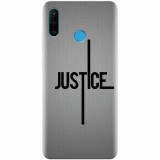 Husa silicon pentru Huawei P30 Lite, Amir Justice Minimalistic Nubheebuccus Text