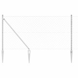 Cumpara ieftin Gard de lant cu varfuri 25 x 1,2 m Otel Galvanizat Argintiu