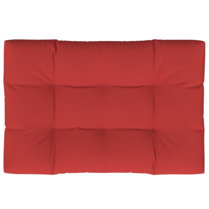 Perna pentru paleti, rosu, 120x80x12 cm, material textil