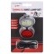 LED Bike Torch 20lm/120lm USB Rechargeable