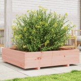 vidaXL Jardinieră de grădină, 100x100x26,5 cm, lemn masiv Douglas 847321