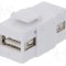 Conector {{Tip conector}}, clichet, pt. montare pe panou, LOGILINK - NK0013