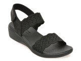 Cumpara ieftin Sandale SKECHERS negre, ARYA, din material textil