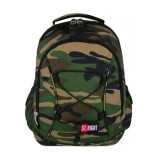 Cumpara ieftin Ghiozdan scolar St.Right BP32, colectia Army, 40 x 30 x 20 cm, 3 compartimente