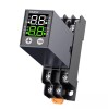 Releu de timp cu display digital, H3Y-2 DC24V, cu baza