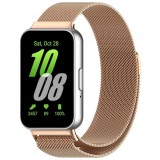Curea Techsuit W009 pentru Samsung Galaxy Fit3 R39M, Roz Aurie