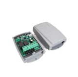 Receptor radio universal 433,92 MHz cu 2 canale, memorie peste 200 coduri, 9-24V AC DC