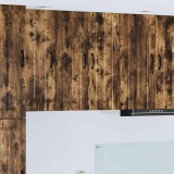 vidaXL Dulap de bucătărie Stejar fumuriu 30 x 31 x 80 cm Lemn compozit 885015