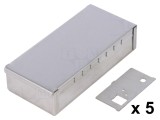 Carcasă de oțel cu compartiment 50x106x26mm