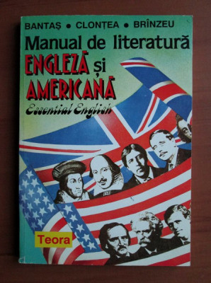 Bantas - Manual de literatura engleza si americana foto
